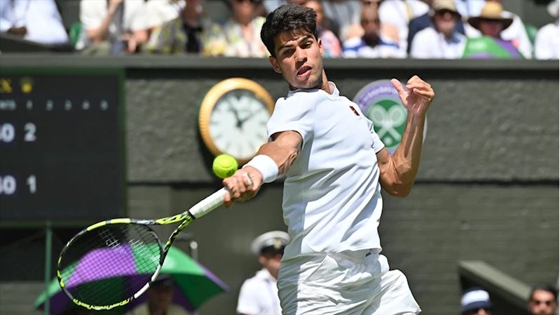 Tek erkeklerde dünya 2 numarası Alcaraz, Wimbledon