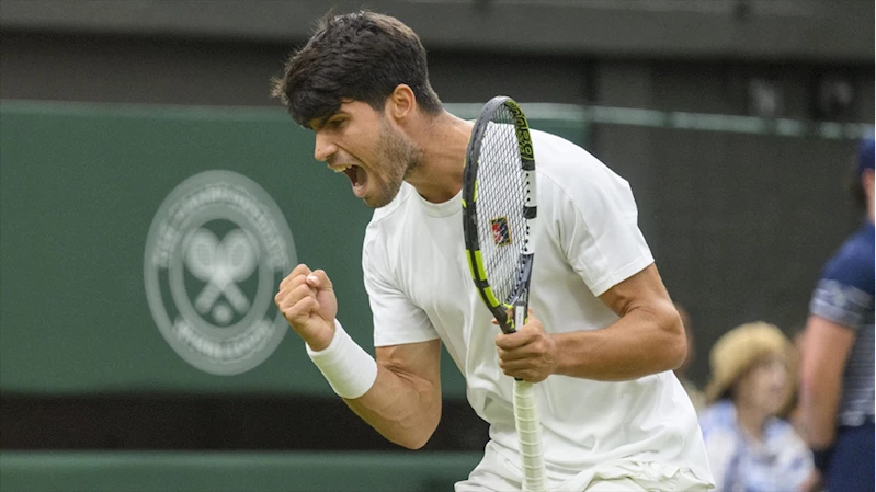 Tek erkeklerde dünya 2 numarası Alcaraz, Wimbledon