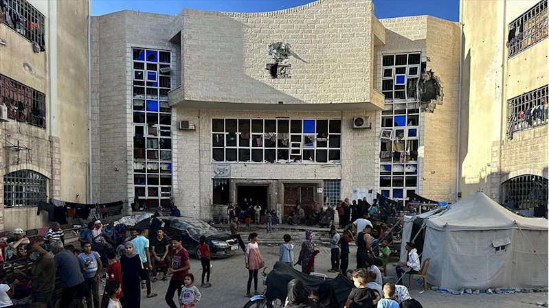 Han Yunus’ta yerinden edilmiş Filistinliler zorlu yaşam koşullarıyla mücadele ediyor