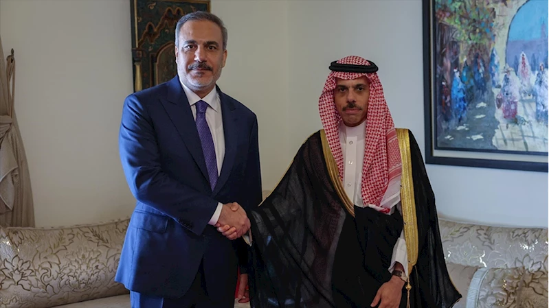 Dışişleri Bakanı Fidan, Suudi Arabistanlı mevkidaşı Bin Ferhan ile telefonda görüştü