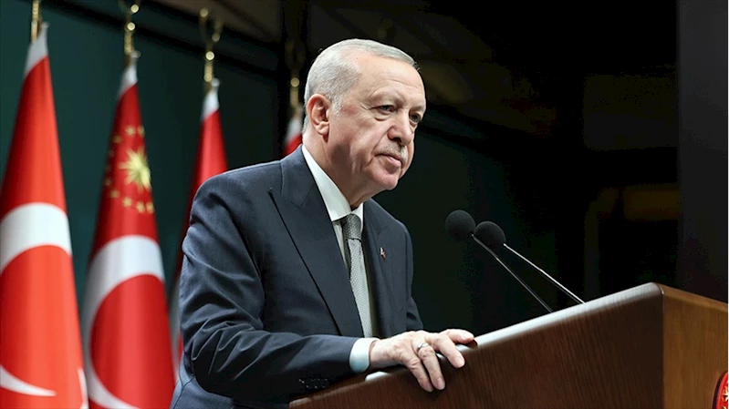 Cumhurbaşkanı Erdoğan, şehit Jandarma Astsubay Ferhat Gedik ile Eren Bülbül