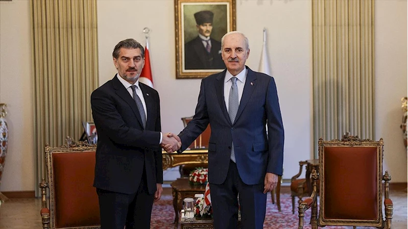 TBMM Başkanı Kurtulmuş, Gürcistan Cumhurbaşkanı Kavelaşvili ile görüştü