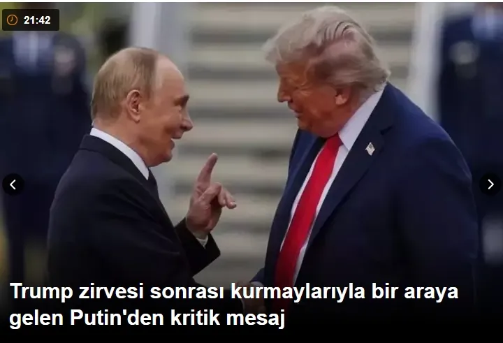 Putin-Trump Görüşmesi: Ukrayna Krizi Odağı