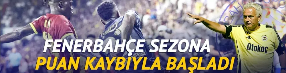 Fenerbahçe, Göztepe deplasmanından beraberlikle ayrıldı!