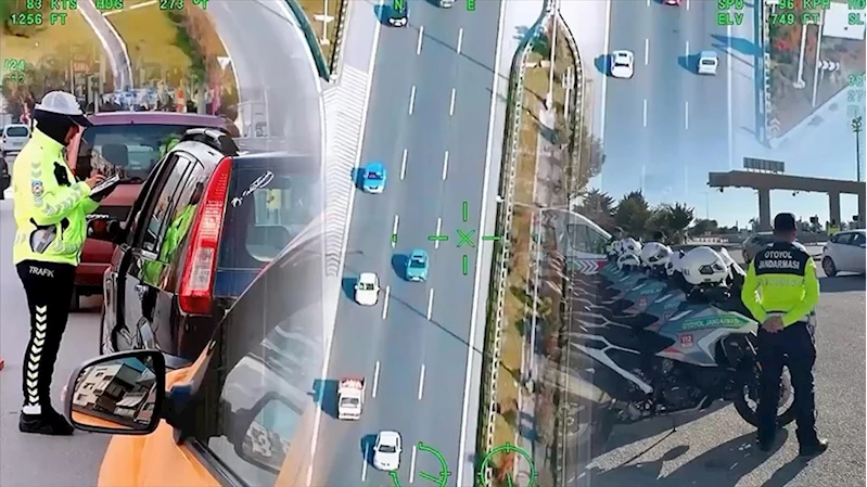 Emniyet ve jandarma trafik ekiplerince 2 milyon 845 bin 632 araç denetlendi