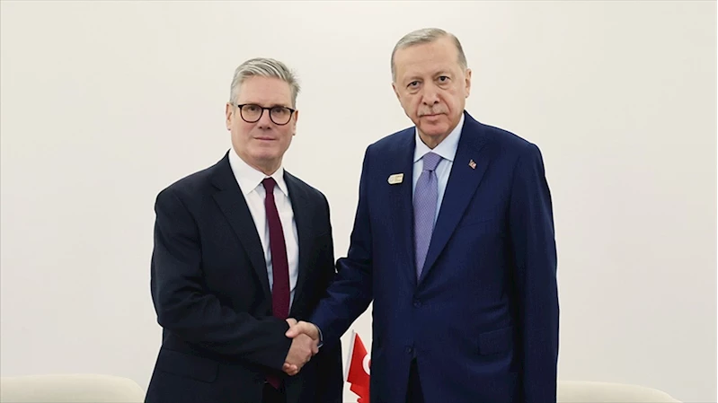 Cumhurbaşkanı Erdoğan, İngiltere Başbakanı Starmer ile telefonda görüştü