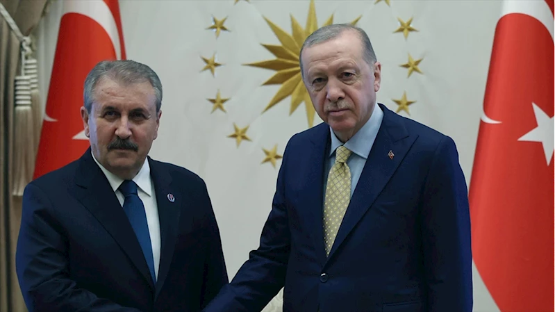 Cumhurbaşkanı Erdoğan, BBP Genel Başkanı Destici