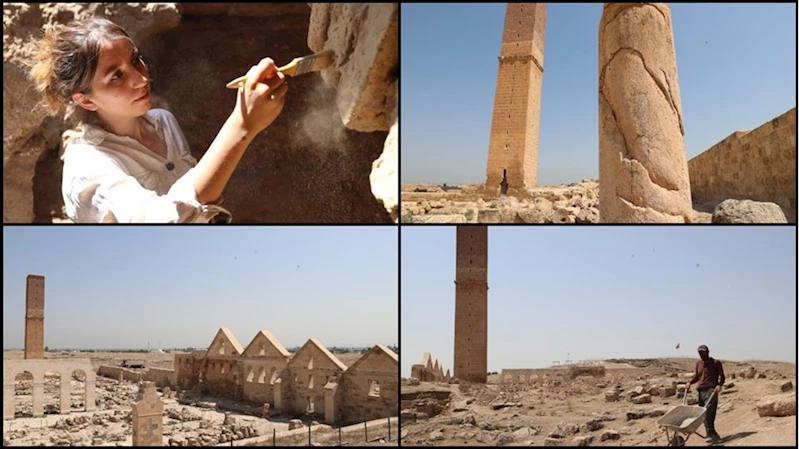Hava sıcaklığının 50 dereceye yaklaştığı Şanlıurfa