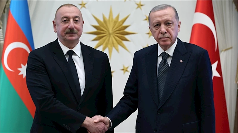 Cumhurbaşkanı Erdoğan, Azerbaycan Cumhurbaşkanı Aliyev ile telefonda görüştü